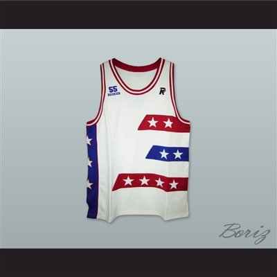 Rucker All Stars 55 White Basketball Jersey