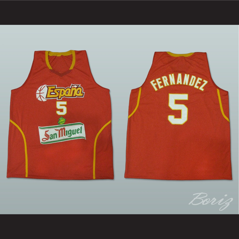 Rudy fernandez clearance jersey