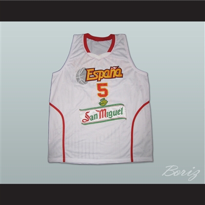 Rudy Fernandez Espana Basketball Jersey
