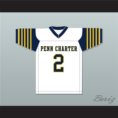 Matt Ryan 2 William Penn Charter School White Football Jersey