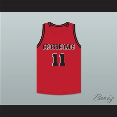 Shareef O'Neal 11 Crossroads School Roadrunners Red Basketball Jersey 1
