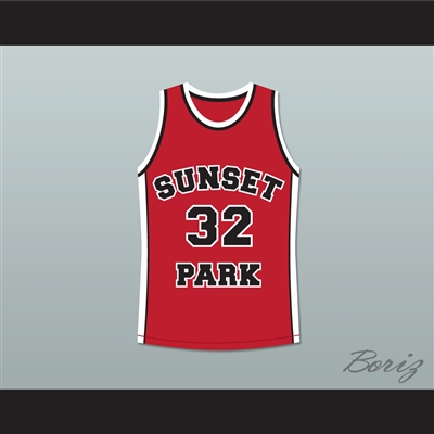 Terrence Howard Spaceman 32 Sunset Park Basketball Jersey