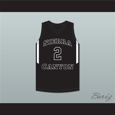 Scotty Pippen Jr 2 Sierra Canyon School Trailblazers Black Basketball Jersey 1