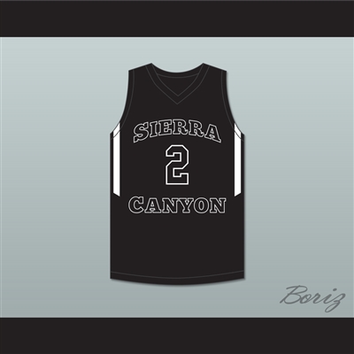 Scotty Pippen Jr 2 Sierra Canyon School Trailblazers Black Basketball Jersey 2