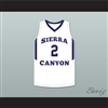 Scotty Pippen Jr 2 Sierra Canyon School Trailblazers White Basketball Jersey 1