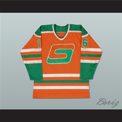 Chicoutimi Sagueneens Normand Leveille 16 Hockey Jersey