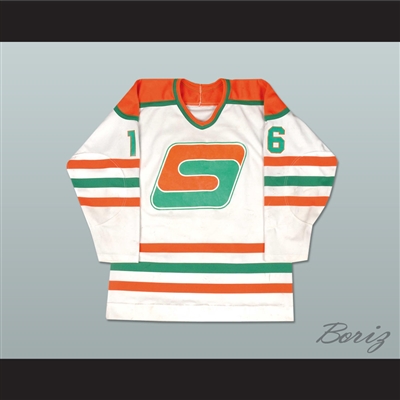 Chicoutimi Sagueneens Normand Leveille 16 Hockey Jersey