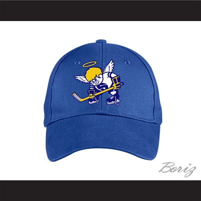 WHA Minnesota Fighting Saints Blue Baseball Hat