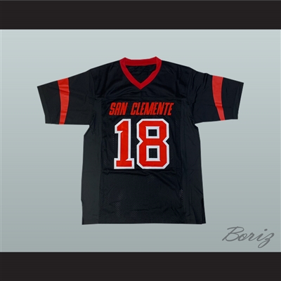Sam Darnold 18 San Clemente High School Tritons Black Football Jersey