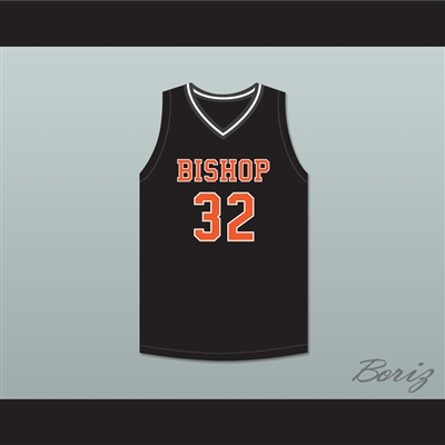 Sam Garcia 32 Bishop Hayes Tigers Black Basketball Jersey The Way Back