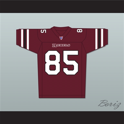 Morris Chestnut Travis Sanders 85 Boston Rebels Home Football Jersey Includes League Patch