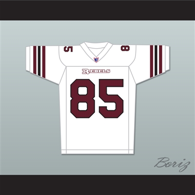 Morris Chestnut Travis Sanders 85 Boston Rebels Away Football Jersey Includes League Patch