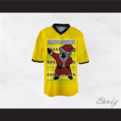 Santa Squad Football Jersey Design 3