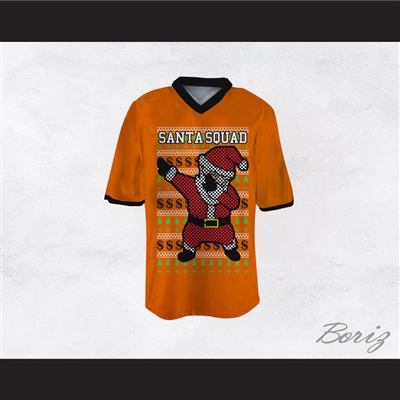 Santa Squad Football Jersey Design 4