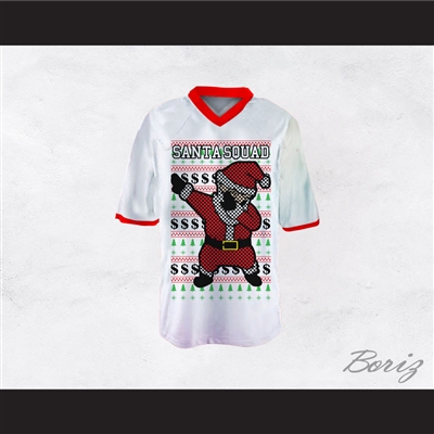 Santa Squad Football Jersey Design 5