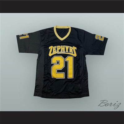 Saquon Barkley 21 Whitehall High School Zephyrs Black Football Jersey