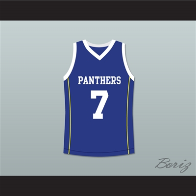 Friday Night Lights Matt Saracen 7 Dillon Panthers Basketball Jersey