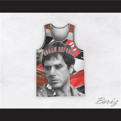 Scarface 11 Cuban Refugee Basketball Jersey Design 2