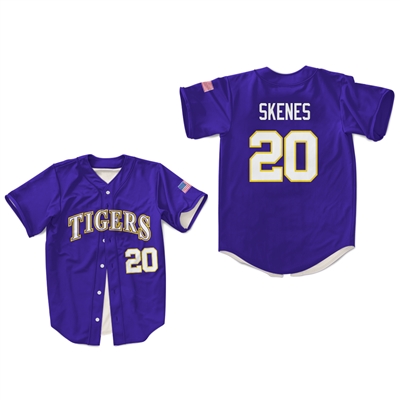 Paul Skenes Baseball Jersey