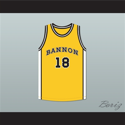 Scott Braddock 18 Bannon High School Basketball Jersey Jeepers Creepers 2