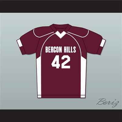 Scott Howard 42 Beacon Hills Cyclones Lacrosse Jersey Teen Wolf