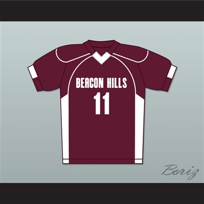 Scott McCall 11 Beacon Hills Cyclones Lacrosse Jersey Teen Wolf