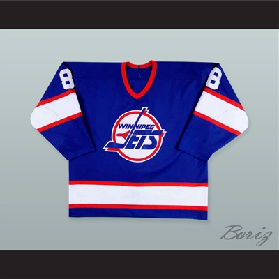 Teemu Selanne 8 Winnipeg Jets Hockey Jersey