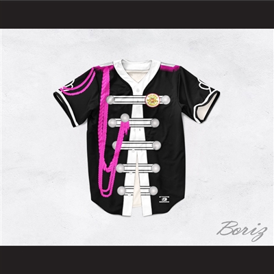 John Lennon 17 Black Sgt. Pepper's Style Baseball Jersey