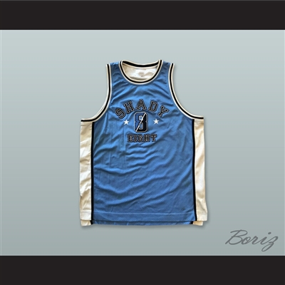 Shady Limited 8 Shady Eight Blue Basketball Jersey