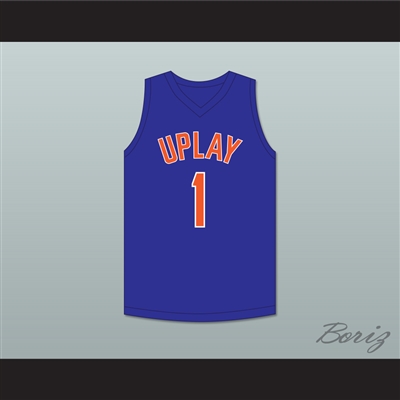 Shaedon Sharpe 1 UPLAY Canada AAU Blue Basketball Jersey 1