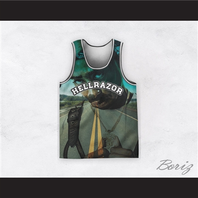 Tupac Shakur 6 Hellrazor Country Road Basketball Jersey