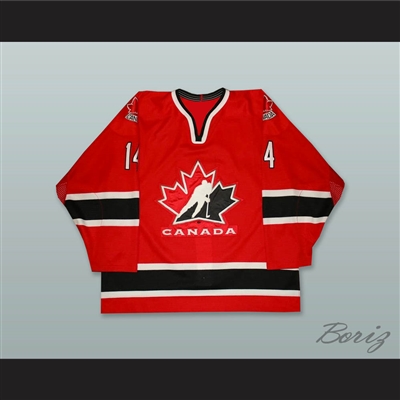 Shanahan 14 Canada National Team Red Hockey Jersey