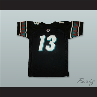Sherdrick Bonner 13 Arizona Rattlers Black Football Jersey