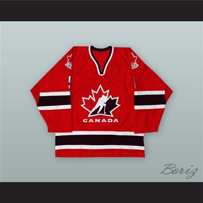 Sidney Crosby 9 Canada Red Hockey Jersey