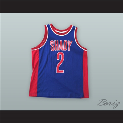 Slim Shady 2 MMLP Blue Basketball Jersey