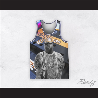 Biggie Smalls 21 Sky's The Limit Mixtape Basketball Jersey