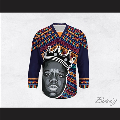 Biggie Smalls 60 Funky Style Hockey Jersey