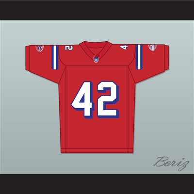 Michael Jace Ray Smith 42 Washington Sentinels Home Football Jersey The Replacements Includes League Patch