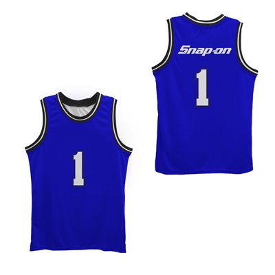 Snap On Tools 1 basketball Sewn Jersey  custom any name number all Sizes