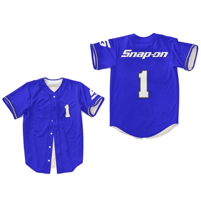 Snap On Tools 1 Baseball Sewn Jersey  custom any name number all Sizes