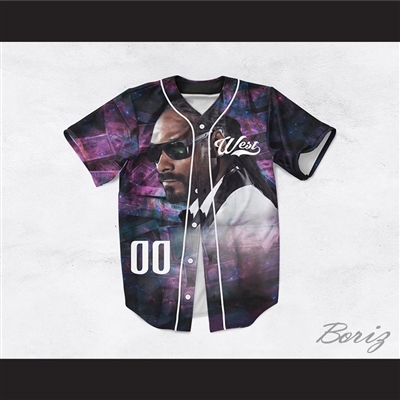 Snoop Dogg 00 Westside Big Money Dreams Design Baseball Jersey