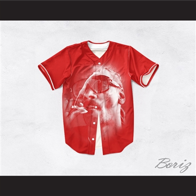 Snoop Dogg 19 Smoke Red Baseball Jersey