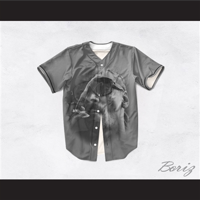Snoop Dogg 19 Smoke Gray Baseball Jersey