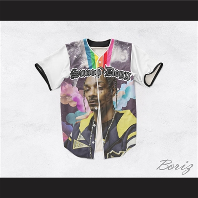 Snoop Dogg 45 Rainbow Realizations Baseball Jersey