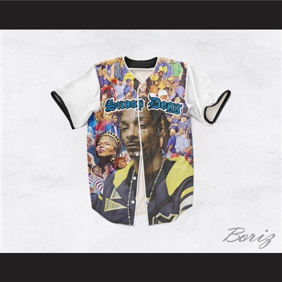 Snoop Dogg 45 Hip Hop Legends Baseball Jersey