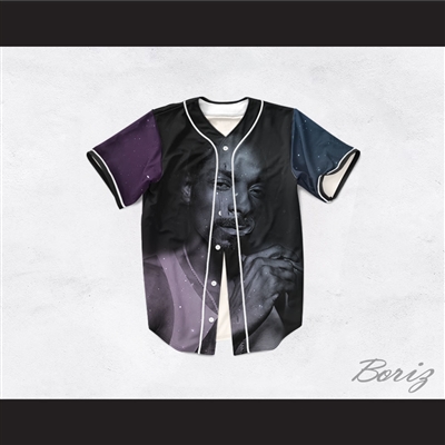 Snoop Dogg 99 Smoke Cloud Black Night Stars Baseball Jersey
