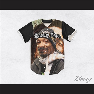 Snoop Lion 33 Bob Marley Baseball Jersey