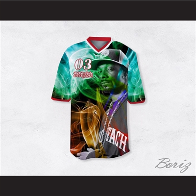Snoop Dogg 03 Smoke Weed Everyday The Vapors Football Jersey