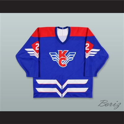 Soviet Wings Blue Hockey Jersey