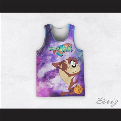 Taz ! Tune Squad Dye Sub Graphics Basketball Jersey